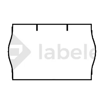 Speciální papír Labelea Samolepicí etikety do kleští, 25x16 mm Contact bílé, odlepitelné, Barva etiket Bílá ECN2516CON36W