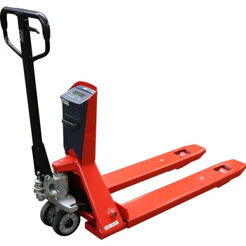 Paletový vozík Paletový vozík RAVAS 3200-F Li s váhou pro obchodní vážení