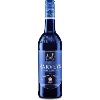 Fortifikované víno Harvey's Bristol Cream Blue Bottle Sherry, 17,5%, 1L (holá lahev)