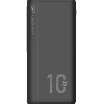 Powerbanka SILICON POWER QP15 Powerbank Externí baterie 10000 mAh 2x USB QC 3.0 1x USB-C PD (SP10KMAPBKQP150K) Černá
