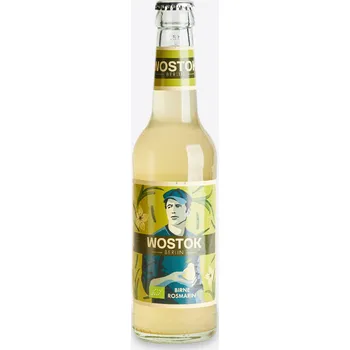 Limonáda Wostok Hruška & Rozmarýn 12 x 0.33 l BIO