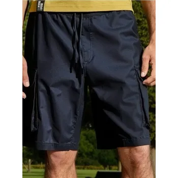 Pánské kraťasy Sinsay - Kraťasy - námořnická modrá - 5589D-59X - 5589D-59X-34