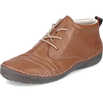 Dámské kozačky Dámská Dámská kotníková obuv RIEKER 52532-24 hnědá W5 52532-24 BROWN H/W5 40