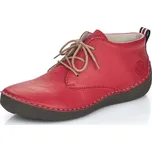 Dámská Dámská kotníková obuv RIEKER 52522-33 červená W5 52522-33 RED H/W5 37