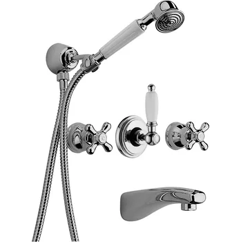 Vodovodní baterie Paffoni Gruppo incasso duplex IRIS Barva: Chrom IRV001CR