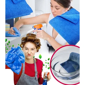 Utěrka DGA Optima mikrovláknová Utěrka (mikrovlákno) v balení po 1 ks modrá