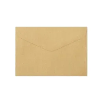 Obálka Obálka C6 11,4x16,2cm metalická zlatá 150g