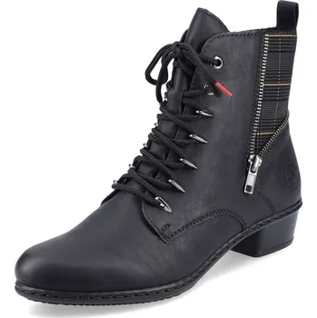 Dámská obuv Dámská kotníková obuv RIEKER Y0700-01 černá W5 40