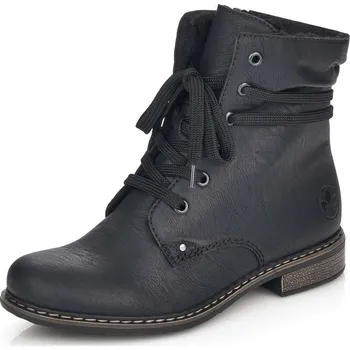 Dámské kozačky Dámská kotníková obuv RIEKER 71229-02 černá W5 37