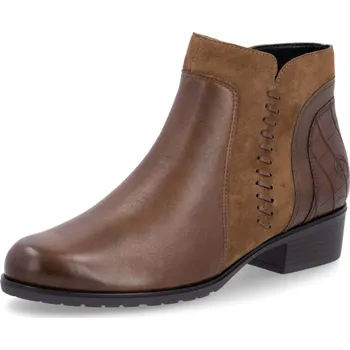 Dámské kozačky Rieker Dámská kotníková obuv REMONTE D6893-22 hnědá W5 42