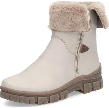 Dámská obuv Dámská kotníková obuv RIEKER Z1182-60 béžová W5 40