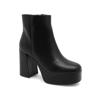 Dámské kozačky Polokozačky Jenny Fairy MEG WFA120509-1 Černá 41