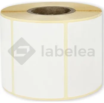 Speciální papír Labelea Samolepicí TERMO etikety 70x50 mm bílé papírové, 1000 etiket na roli, Barva etiket Bílá, Vnitřní průměr dutinky 40 mm ETM070050W