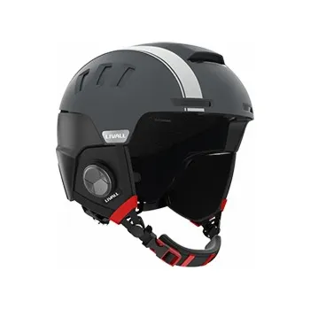 Livall RS1 Bluetooth PTT Alert SOS Lyžařská helma Grey M