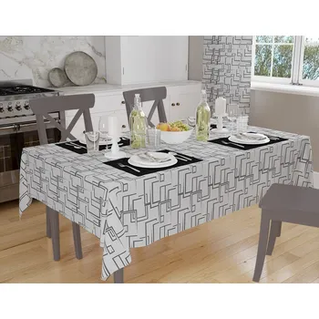 ubrus Orbytex Ubrus teflonový - skoba šedá Rozměry: 65x65, Tvar: Čtverec