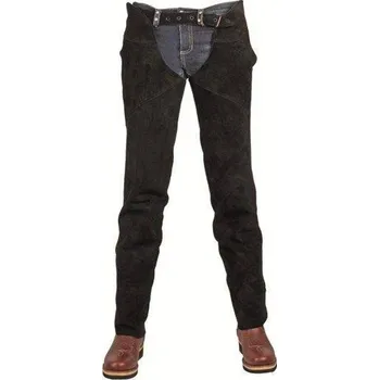 Chapsy Chapsy dlouhé bez třásní černé L