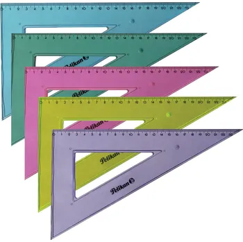 pravítka Pravítko trojúhelník bez rysky