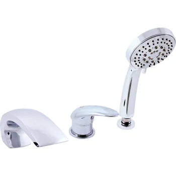 Vodovodní baterie DUNAJ - Vanová baterie 3-otvorová, Chrom D472.0Y, RAV Slezák Barva: Chrom, Rozměr: 1/2"