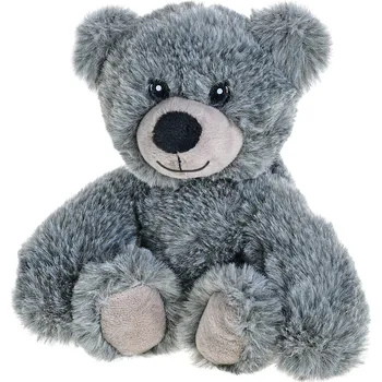 plyšák Take Me Home medvěd šedý plyšový 15cm sedící