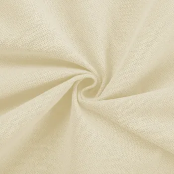 Potahová/dekorační látka Velur VLR-005 Smetanová - šířka 145 cm