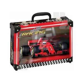 Školní kufřík Kufřík lamino okovaný 35x25x11cm velký Formule 22183, Alvarak