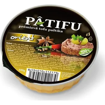 Rostlinná pomazánka Patifu Orient box 20x100g, Veto