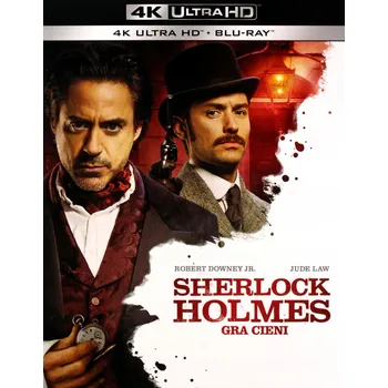 Blu-ray film Sherlock Holmes. Gra cieni Blu-ray 4K disk