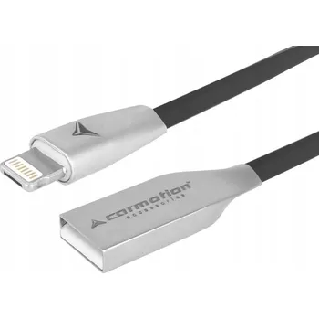 Datový kabel Kabel Carmotion USB - Apple Lightning 1,2 m černý