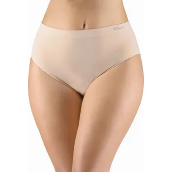 Kalhotky Gina Výhodné balení 5 kusů - Klasické bambusové větší velikosti 01002P Barva/Velikost: béžová / L/XL