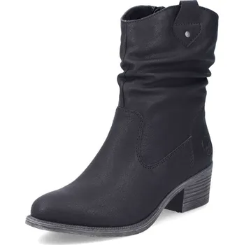 Dámské kozačky Dámská kotníková obuv RIEKER 73170-00 černá W5 42