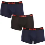 HUGO 50496723 406 modré/černé 3 ks M