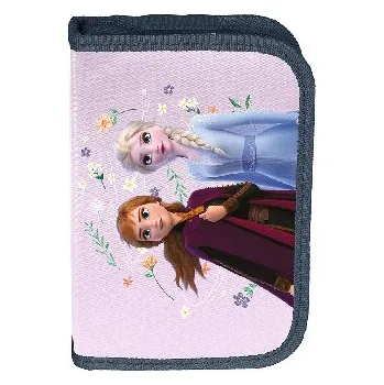 Penál PASO Penál Frozen modrý/růžový