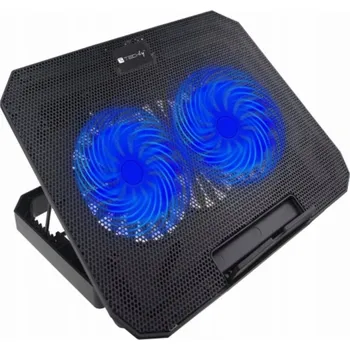 Techly Chladicí podložka Chladicí podložka TECHLY s ventilátorem pro notebooky do 17 palců, nastavitelná