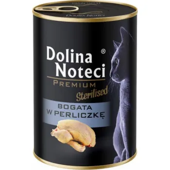 Krmivo pro kočku DOLINA NOTECI Premium Sterilised Rich in guinea fowl - mokré krmivo pro kočky - 400g
