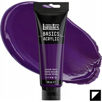 Vodová barva Akrylové barvy Liquitex fialová 1 ks 118 ml