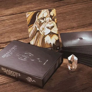 Gaia Store Shadows of Light Oracle Deck Vykládací karty z Bali EN 2020 + 50 karet