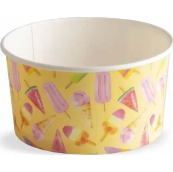 Jednorázové nádobí Polo Plast Kelímek na zmrzlinu 170ml 8ks