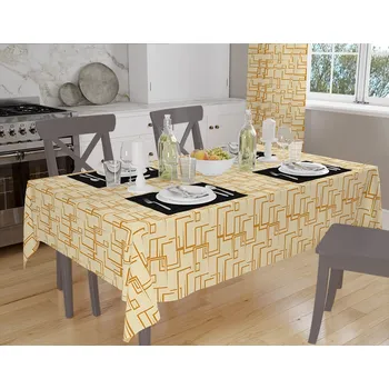 ubrus Orbytex Ubrus teflonový - skoba oranžová Rozměry: 35x160, Tvar: Obdélník