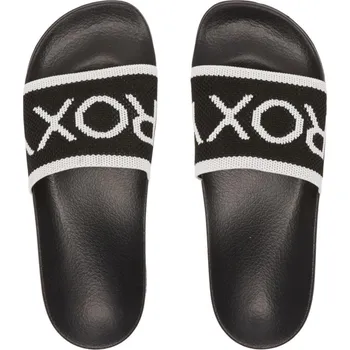 Dámské žabky Roxy dámské pantofle Slippy Knit Black | Černá | Velikost 8 US