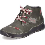 Dámská Dámská kotníková obuv RIEKER 51534-54 zelená W5 51534-54 GREEN H/W5 37