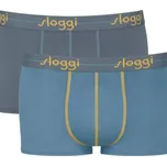 Pánské boxerky SLOGGI START HIPSTER C2P S Šedá, Modrá, Žlutá