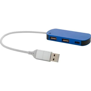 USB hub Raluhub USB hub modrá