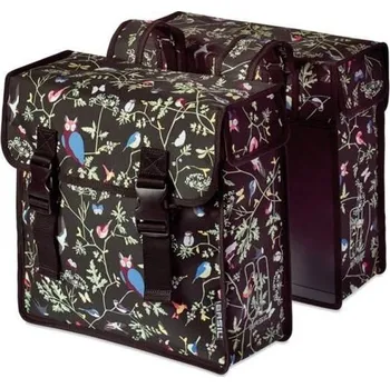 brašna na kolo Basil dvojbrašna Wanderlust Double (charcoal)