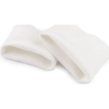 Elastické bavlněné náplety na rukávy šíře 14 cm Varianta: 1 krémová nejsvět., Balení: 1 pár