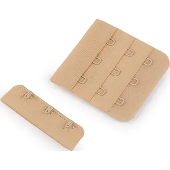 Zapínání na podprsenky, body šíře 50 mm trojřadé Varianta: 2 tělová, Balení: 10 pár