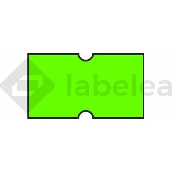 Speciální papír Labelea Samolepicí etikety do kleští, 22x12 mm Cola-ply barevné signální, Barva etiket Signální zelená ECI2212CPL42SG