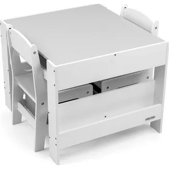 Dětský stůl Sada nábytku Milly Mally - Stůl a dvě židle Sven White