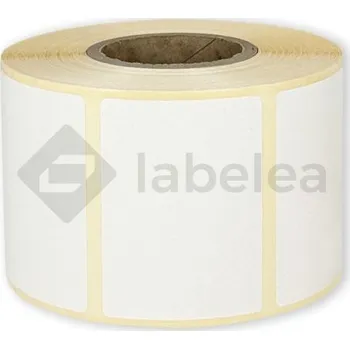 Samolepící etiketa Labelea Samolepicí TERMO etikety 58x43 mm bílé papírové, 1000 etiket na roli, Barva etiket Bílá, Vnitřní průměr dutinky 40 mm ETM058043W