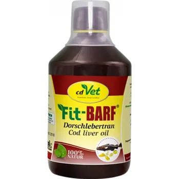 Olej z tresčích jater pro psy a kočky - cdVet Objem: 500 ml