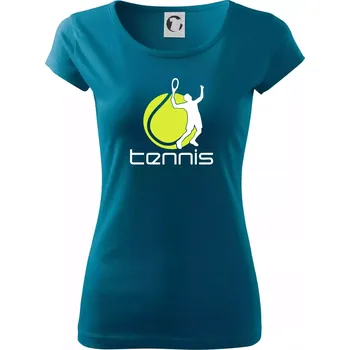 Dámské tričko Tenista - Dámské triko Pure - L ( Petrolejová )